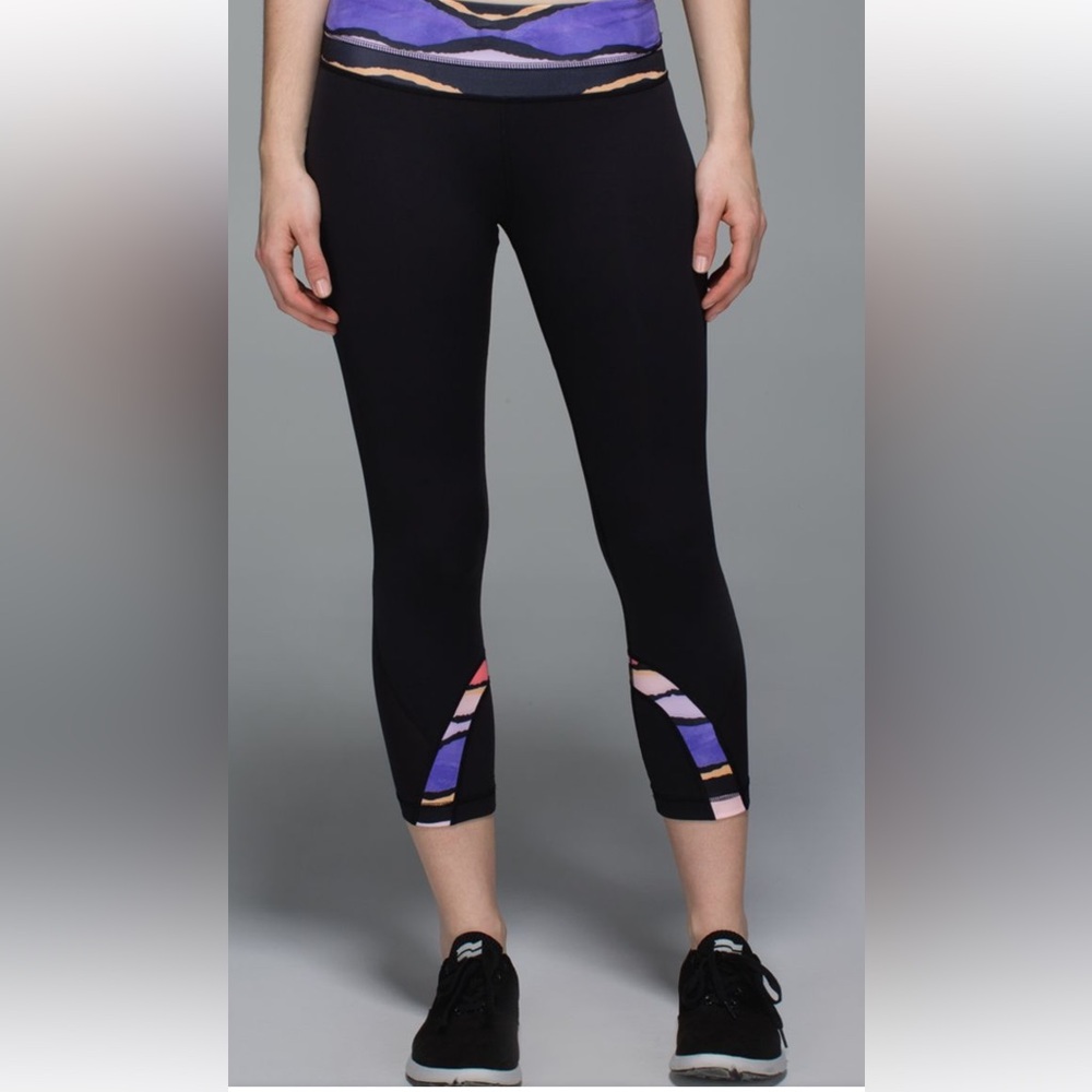 Lululemon Run Inspire Crop II *Block It Pocket*